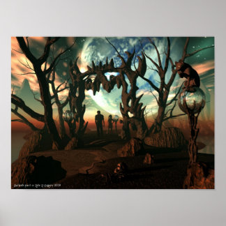 Póster Darkened Path to Light