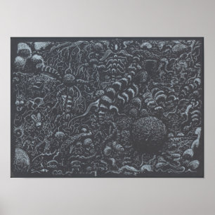 Póster Darkworld, por Brian Benson.