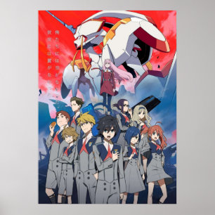 Póster Darling in the Franxx