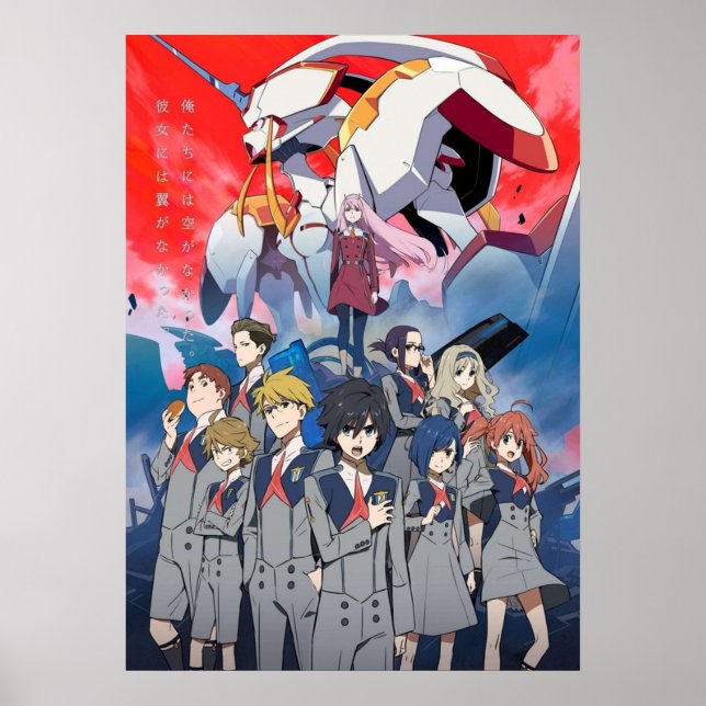 Póster Darling in the Franxx (Frente)