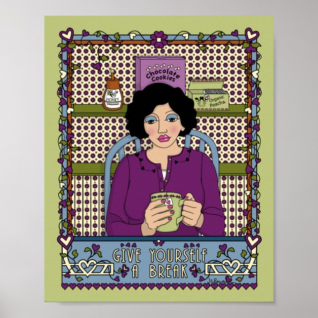 Póster Darse un Poster Break_A_8x10 (Frente)