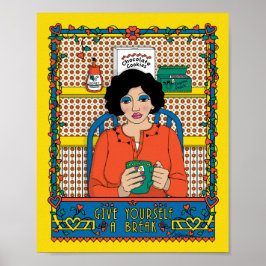 Póster Darse un Poster Break_B_8x10