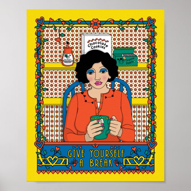 Póster Darse un Poster Break_B_8x10 (Frente)