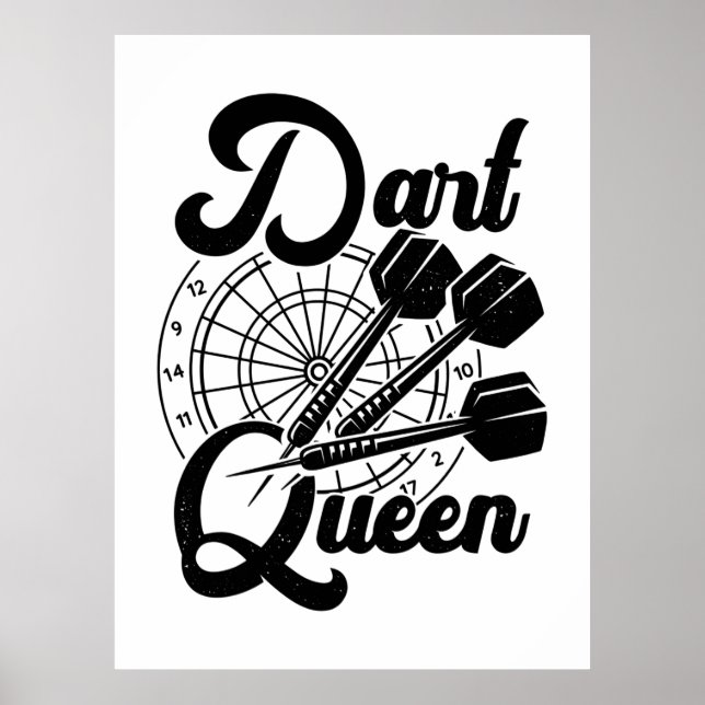 Póster Dart Queen (Frente)