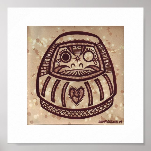 Póster Daruma 07 (Frente)