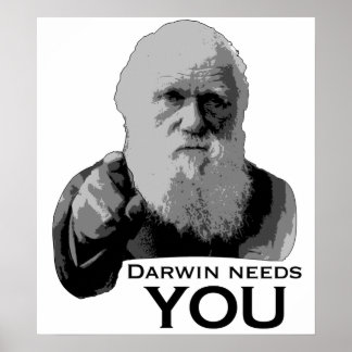 Póster ¡Darwin Te Necesita!