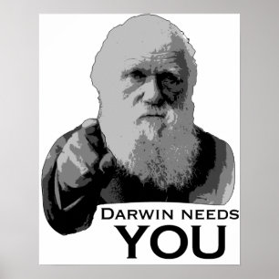 Póster ¡Darwin te necesita!