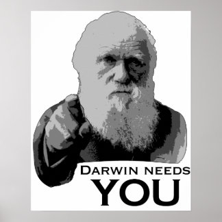 Póster ¡Darwin te necesita!