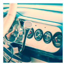 Dash de coche clásico