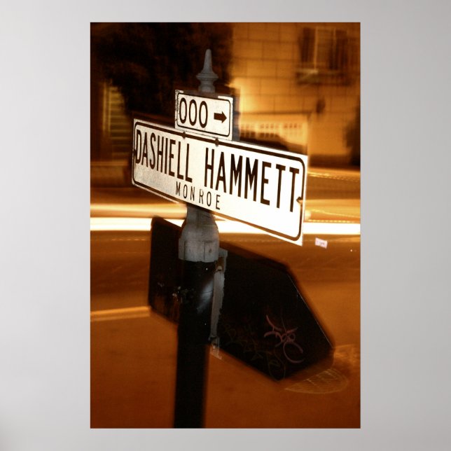 Póster Dashell Hammett (Frente)