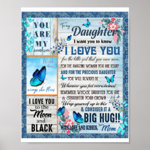 Póster Daughter Lovers   A Mi Hija La Mamá De Amor