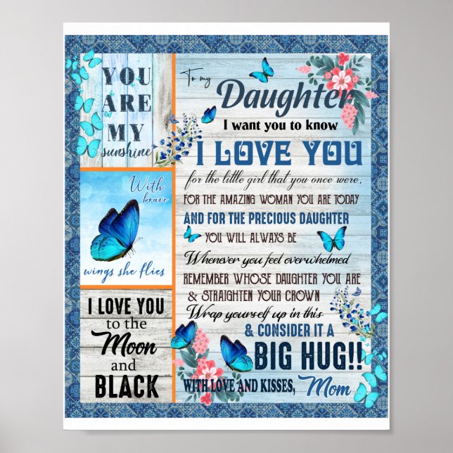 Póster Daughter Lovers | A Mi Hija La Mamá De Amor (Frente)