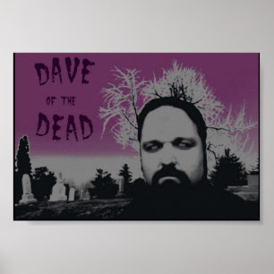 Póster Dave de los muertos