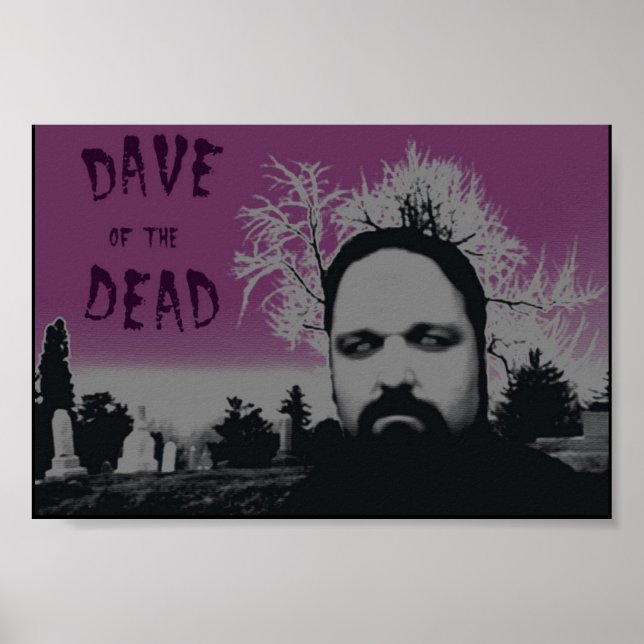 Póster Dave de los muertos (Frente)