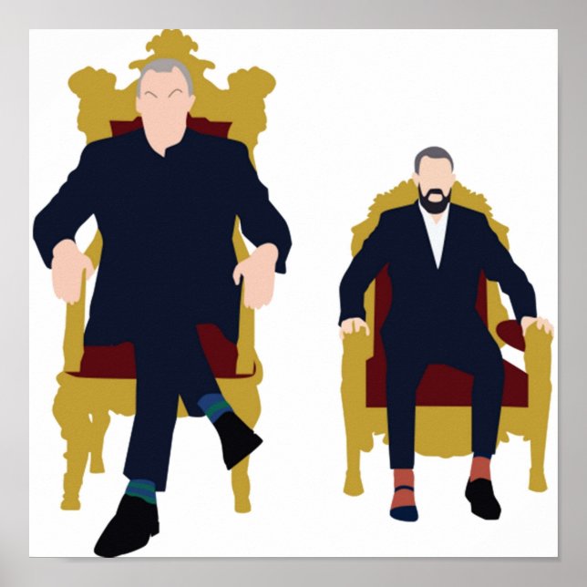 Póster Dave del programa Taskmaster TV (Frente)