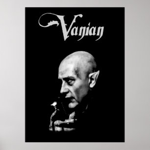 Póster Dave Vanian Nosferatu Live