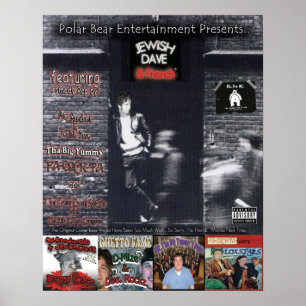 Póster Dave y poster judíos de los amigos