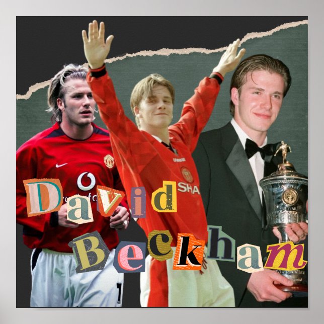 Póster David Beckham (Frente)