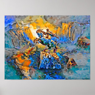 Póster David de Sassoun Print, Poster de valores (Matte)