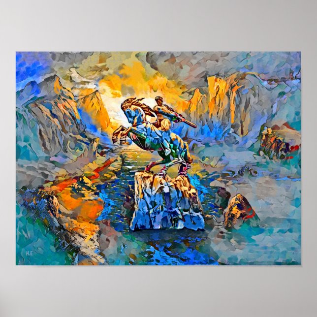 Póster David de Sassoun Print, Poster de valores (Matte) (Frente)