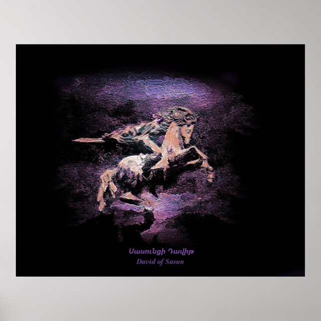Póster David del Poster de Sasun (Frente)