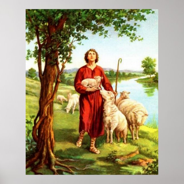 Póster David El Pastor (Frente)