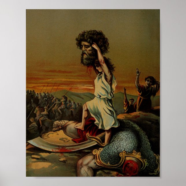 Póster David King De Israel (Frente)