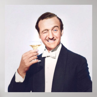 Póster David Niven English Gent