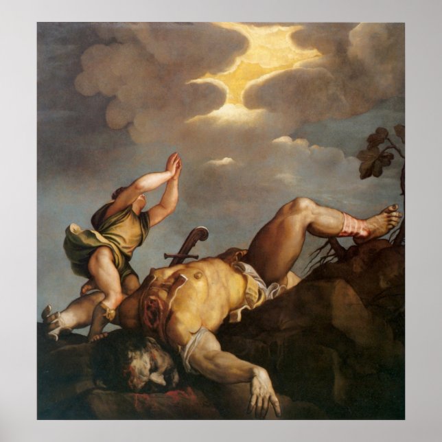 Póster David y Goliat (Frente)
