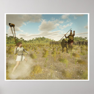 Póster David y Goliat