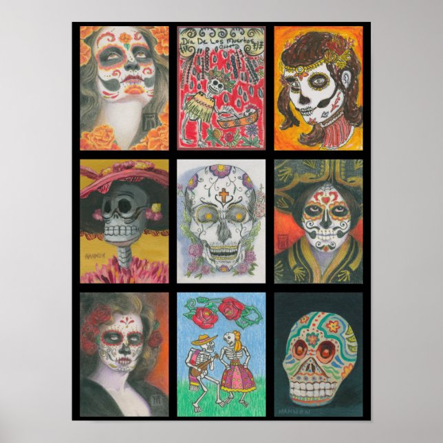 Póster Day of the Dead Challenge (Frente)