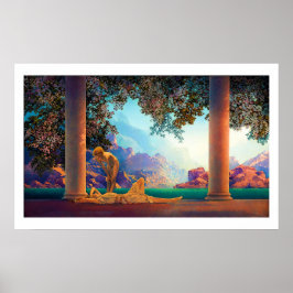 Póster DAYBREAK Maxfield Parrish 1922 ... 2022 Poster