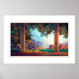 Póster DAYBREAK Maxfield Parrish 1922 ... 2022 Poster