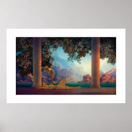 Póster DAYBREAK Maxfield Parrish 1922 ... 2022 Poster