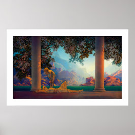 Póster DAYBREAK Maxfield Parrish 1922 ... 2022 Poster