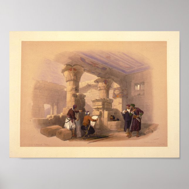 Póster Dayr el Medeeneh—Thebes (Frente)