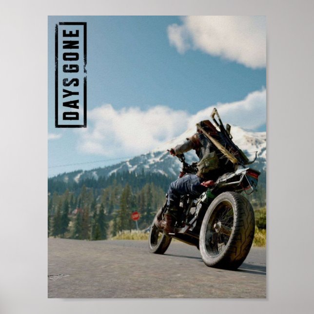 Póster Days Gone le permite viajar 2 (Frente)