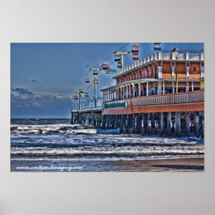 Póster Daytona Beach Pier Poster