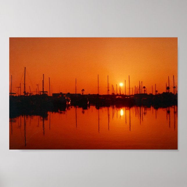 Póster Daytona Sunrise (Frente)