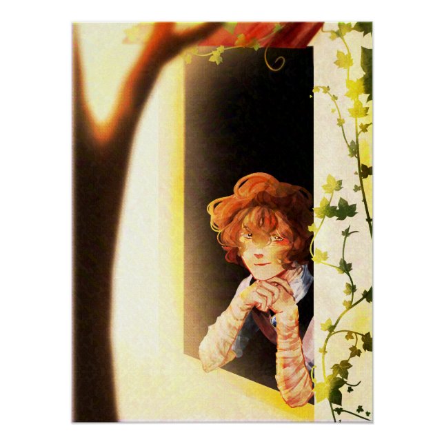 Póster Dazai osamu (Anverso)