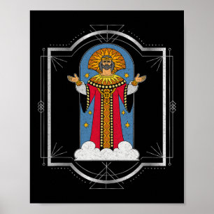 Póster Dazhbog Mitología Antigua Paganismo Eslavo Ruso