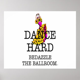 Póster Dazzle del salón de baile TOP