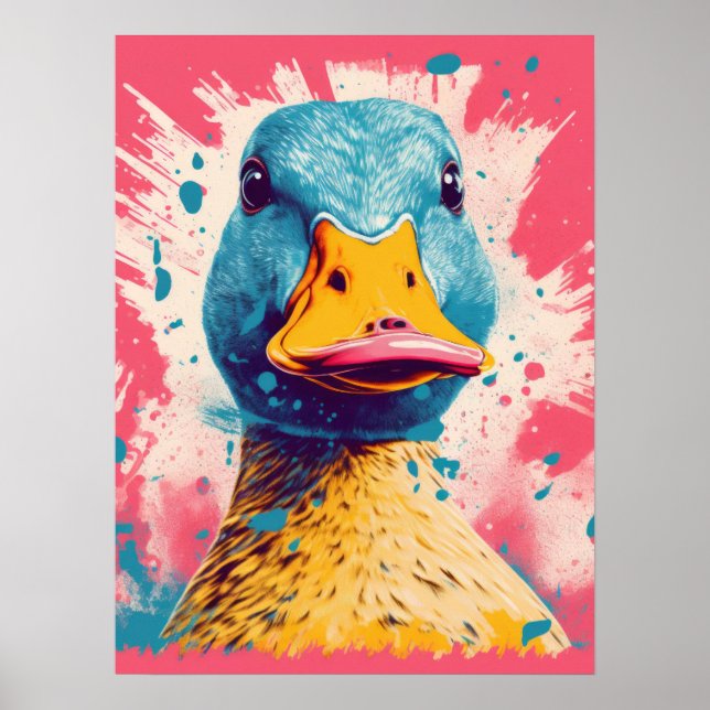 Póster Dazzle Duck (Frente)