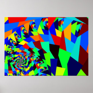 Póster Dazzling Buzz Saw