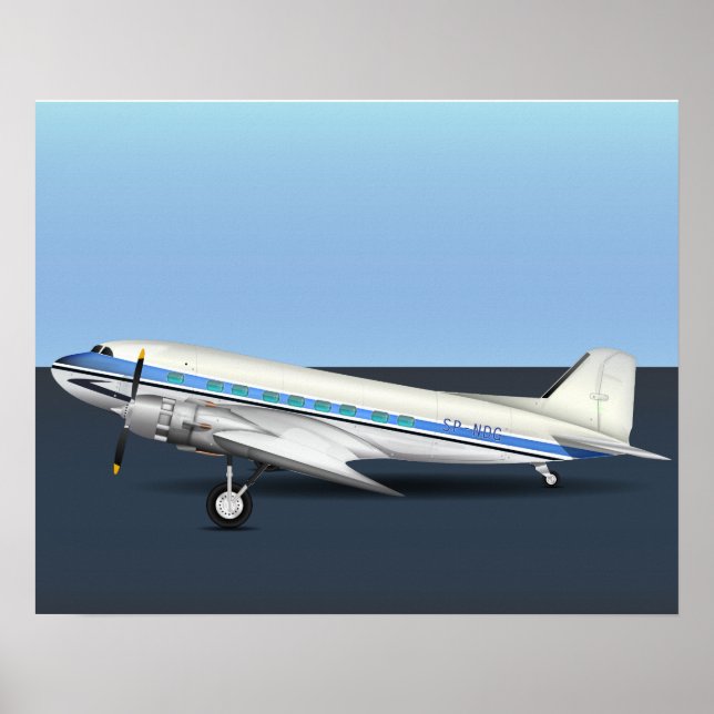 PÓSTER DC-3 (Frente)