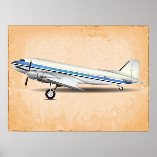 PÓSTER DC-3 (Frente)