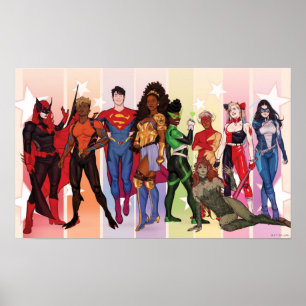 Póster DC Pride Comic Cover 2022 Variant