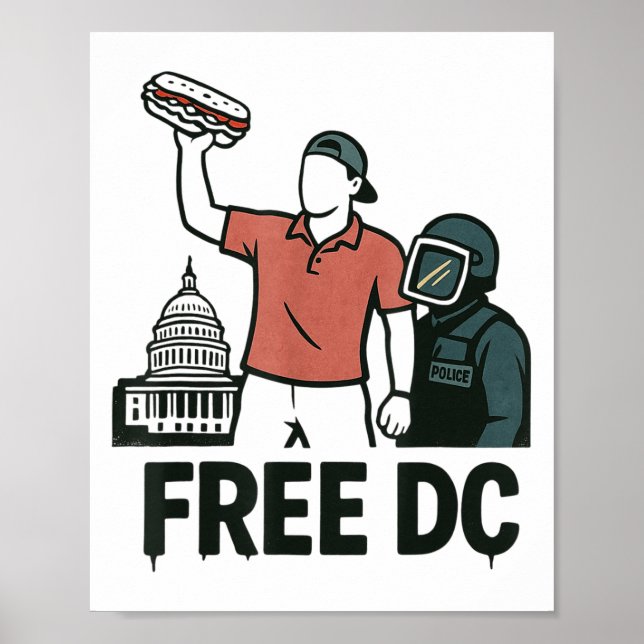 Póster Dc Sandwich Guy The Sandwich Guy Free Dc (Frente)