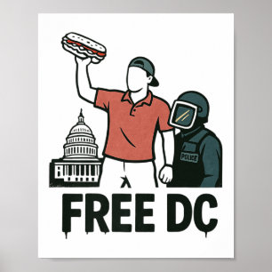 Póster Dc Sandwich Guy The Sandwich Guy Free Dc Premium