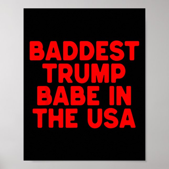 Póster Ddest Trump Be In The Usa Apparel  (Frente)
